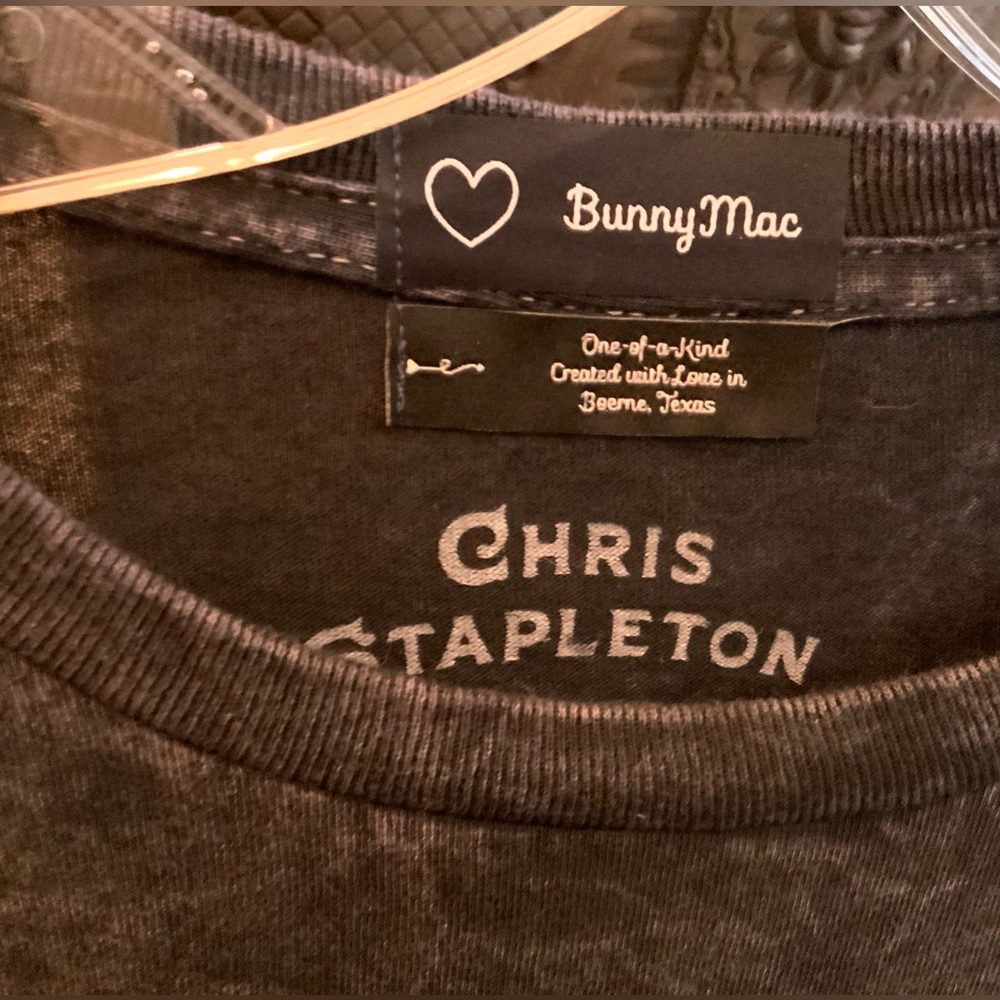 0066. One of a kind Chris Stapleton Custom Poncho Top - Picture 6 of 7